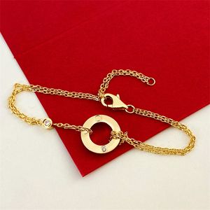 Jewellery Jewelry Love Womens Diamond Bracelet Custom Wholesale Accessories Jewelry Gold Sier Rose Plated Charm Stainless Steel Chains Wedding Bangle