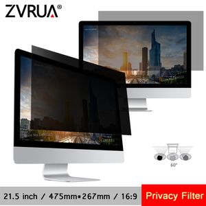 Filtros 21,5 polegadas (476 mm*267mm) filtro de privacidade Filme de proteção de tela LCD para 16 9 Monitores de notebook para laptop iMac de computador widescreen