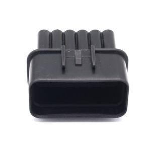 PB621-12020 KUM PA66 Gas Accelerator Pedal Black Male Waterproof Wire 12 Pin Connector For Cars