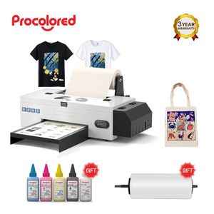 Printers Procolored DTF T shirt Printer Print Direct to Transfer Film Sublimation Printer For TShirts Print DTF A3 Print Machine