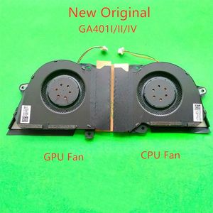 Pads New Original Computer GPU CPU Cooler Radiator 12v Fan For PC Cooling Fans For ASUS GA401 GA401i GA401ii iv ROG Zephyrus G14 DFSC