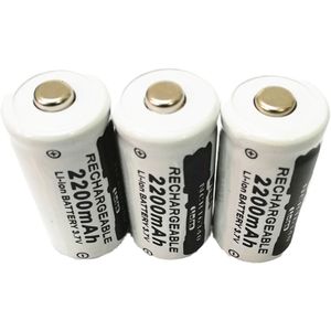 고품질 16340 2200mah 3 7V 보호 보드가있는 충전식 리튬 배터리 배터리 배터리 밝은 손전등 /모어 리튬 배터리 등.