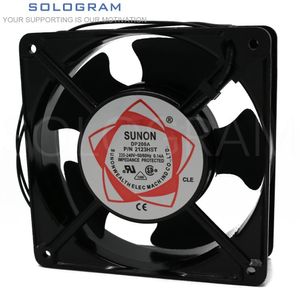 Pads NEW Origine SUNON DP200A P/N 2123HST 220240V50/60Hz 0.14A 12038 120*120*38MM Aluminum Chassis Cabinet Cooling Fan