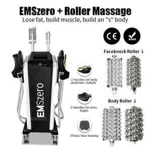 NEW Special Offer Hot Sales 14 Tesla 6500W with NEO 2 Roller Massager and 6 NEO Handles DLS-EMSLIM Nova Emszero Body Shaping EMS Electromagnetic Stimulation