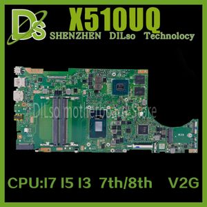 Motherboard KEFU X510UNR Mainboard For X510UF X510UN X510UQ S5100UR S5100U Laptop Motherboard W/I3 I5 I76th/7th 930MX/940MX/MX150 100% Test