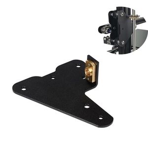 Digitalizando peças de impressora 3D Alumínio Zaxis duplo traseiro Bloco Passivo Placa de cabeceira Suporte para parafuso de cabeceira para Crealit CR10 Ender3 Pro impressora