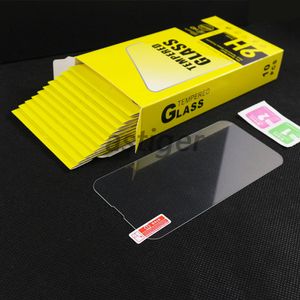 Wholesale 2.5D 9H Tempered Glass Phone Screen Protector For iPhone 15 14 13 12 11 PRO Max XS X XR 7 8 Plus Samsung A12 A22 A32 A42 A52 A72 A92 5G 4G with Paper package