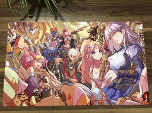 Yugioh Dogmatika Ecclesia Tribrigade Kitt Tcg Mat Trading Card Game Mat CCG Playmat Mouse Pad Desk Play Mat 60x35cm無料バッグ