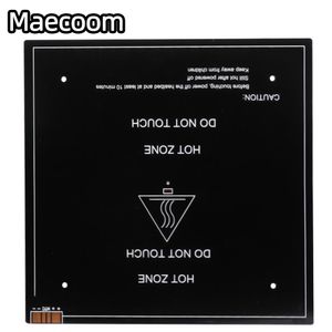 Scanning 235*235*3.0mm 3D Printer Parts 1PCS black MK3 hotbed latest Aluminum heated bed for Hotbed Support 24V 220W 235*235*3.0mm