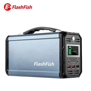 Flashfish Solar Generator Portable Power Station 60000mAh Portable Solar Generator 100W Solar Paneles For Home Outdoor Camping