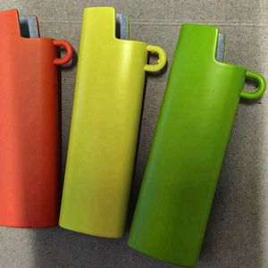 Smoking Colorful Metal Alloy J3 Lighter Skin Case Casing Shell Protection Sleeve Portable Pendant Ring Replaceable Tobacco Cigarette Handpipes Holder DHL