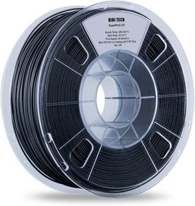 Tarama QIDI Tech Karbon Fiber Dolgulu Naylon Filament PA12CF1.75mm Siyah 1kg Makara 3D Yazıcı için Filament