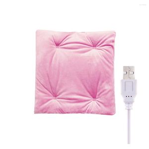 Carpets Electric Heating Cushion Body Warmer Mat Home Office Winter USB Heated Seat Pad Sitting Pads Accessory Chair Accessories Coffee