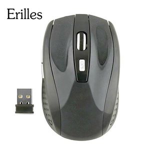 Mice Erilles Best Seller 2.4G Wireless Optical Mouse computer mice for Laptop Desktop Factory Wholesale Price 10pcs/lot Laptop Gamer