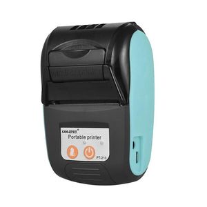 Printers GOOJPRT PT210 Portable Thermal Printer Handheld 58mm Receipt Printer for Retail Stores Restaurants Factories Logistics