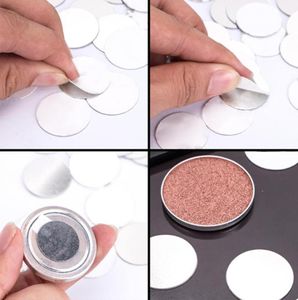 30pcs Eyeshadow Home Tightly Round Empty Professional Makeup Cosmetics Square Metal Sticker For Magnetic Palette Tool Practical3706300