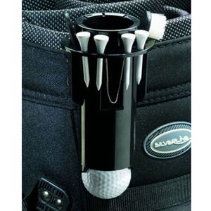 Outros produtos de golfe S Armazenamento portátil Golfe Ball Tee Holder Pro Clip Caddy com Ferramenta de limpeza de nylon Brush Divot com queda de escova 230526