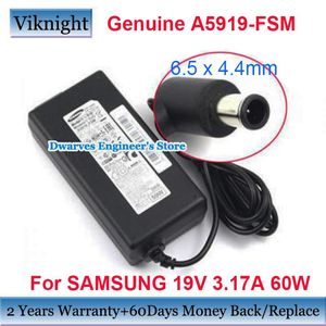 Adapter AC/DC 19V 3.17A Laptop Adapter Charger för Samsung TV Monitor AC Power Adapter UN32J5003AF BN4400838A UE32J4510AK UE32J4500