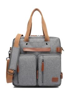 Coolbell Convertible Backpack Messenger schoudertas laptop hoes handtas bedrijfsreizen rucksack past 156173 inch laptop 201114078442