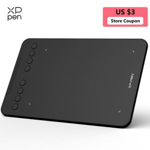 Tablets xppen Deco01 Mini 7*4,3 Zoll Grafik Tablet Deco Mini7 Digitales Zeichnung Tablet 8 Express Keys Neigungen Android Mac Windows unterstützen