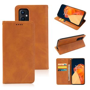 Leder-Handyhülle für OnePlus 9R Nord CE 5G Core Edition N200 5G 9RT 10 Pro 5G ACE 2V Nord 3 2 Pro 10T CE3 lite Flip Cover Wallet Ledertasche mit Kartenhalter