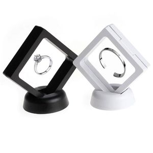 Other Suspended Floating Display Case Jewellery Coins Gems Artefacts Holder Stand Box Drop Delivery Jewelry Packaging Dhnpk