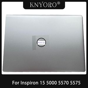 Çerçeveler Dell Inspiron için Yeni Yedek 15 5000 5570 5575 Dizüstü Bilgisayar LCD Kapak arka arka üst kapak yedek parça 0x4ftd x4ftd gümüş bir kabuk