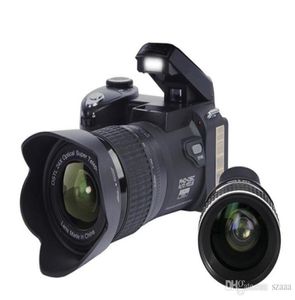 POLO D7100 L KAMERA 33MP DSLR Yarım Professional 24x TelePo Geniş Açılı lens Setleri 8x Dijital Zoom Kameralar Focus4025609