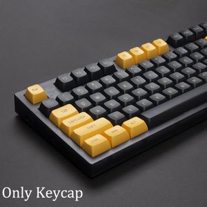 Accessories CSA Profile Keycaps 148 Keys PBT Double Shot for Cherry Mechanical Keyboard 6.25U Spacebar 64 78 84 87 980 Double Color Keycap