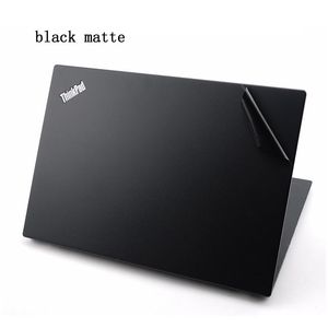 Skin Special Black Matte Laptop adesivo per la pelle di decalcomania per la protezione della copertina per Lenovo Thinkpad E15 Gen1 Gen2 E14 T14 T15 Notebook protettivo