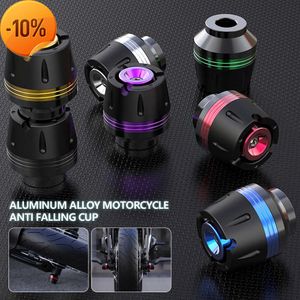 Yeni 2pcs CNC alüminyum ön çatal çerçeve kaydırıcı tekerlek motosiklet düşen koruma Koruma Karşıtı Kriz Kir Bisiklet Motosiklet Aksesuarları