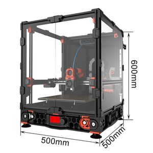 Skanning Voron 2.4 R2 Corexy High Quality 3D Printer Kit uppgraderade delar satser 350x350x350mm svart