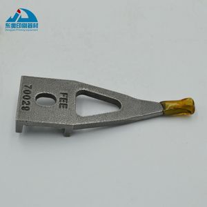 Impressoras de 1 peça de boa qualidade costura de costura de costura Máquina de costura Trepa Gripper 70029 Faca para Muller Martini Printing Machine