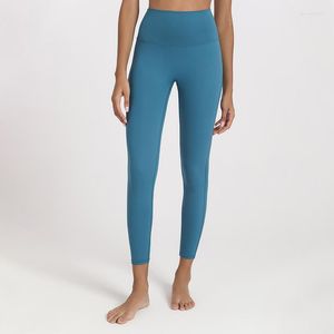 Aktif Pantolon Taytları Cepleri Yoga Kadınlar Spor Teşhal Fitness Giyim Sportafing Leggins Mujer Yüksek Bel Siyah Taytlar Yukarı