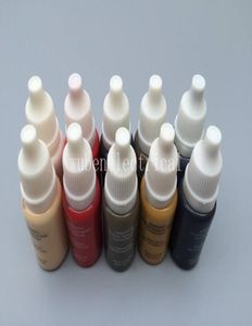 23pcs Renkler Kalıcı Makyaj Mikro Pigmentler Kaş Eyeliner Dudak için Kitler 12 Oz Complete Kozmetik Dövme Mürekkebi Kit5842441