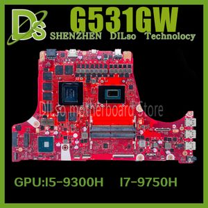 Motherboard KEFU G531GW Laptop Motherboard For ASUS ROG G531G G531GU G531GV G731GV Mainboard W/I59300H I79750H GTX1660 CPU RTX2060 RTX2070