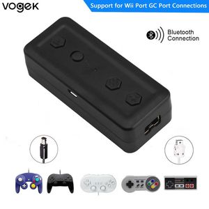 Adaptör VoGek Anahtarı BluetoothCompati Dönüştürücü 5 Nintend Switch Wii/NES/SNES/PC GAMECUBE adaptörü için 1 kablosuz sap dönüştürücü