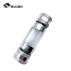 Purifiers Bykski Double G1/ 4 Filter + OD12mm/ 14mm/ 16mm Hard Tube Water Cooling Montering Dedikerad Dual Spiral Pattern Connector