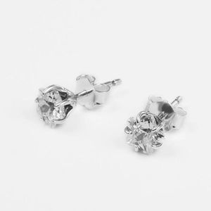 Autentyczny 925 Sterling Srebrny Pandora Celestial Sparling Star Studs Kolczyki Dangle Moments Birth Stone For Colds Studs Biżuteria 290023C01