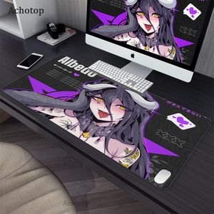 Podkładki urocze mysz myszy myszy Anime duży komputer Mousepad prędkość 900x400 mm przewozek krawędź fajna kreskówka xxl klawiatura myszy myszy