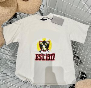 Kids T-shirts Summer Tees Tops Baby Boys Girls Letters Printed Tshirts Fashion Breathable Children Clothing 10 Styles