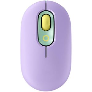 Möss Pop Wireless Bluetooth Mouse Pink Purple Yellow Söta mus för PC Gamer Laptop Accessories Ergonomisk dator och kontorsmus