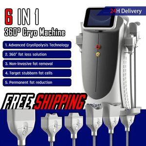 Professional 360 Cryolipolysis Fat Freeze Machine Slimming Machine Fat Burning 4 Cryo Handles Body Sculpting Weight Loss Beauty Equipment