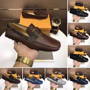 Modedesigner mäns loafers skor krokodil korn läder lyxiga män som kör loafers moccasins män tofsels fest bröllop lägenheter eu storlekar 38-46