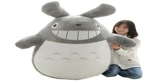 Dorimytrader Kawaii японская аниме Тоторо плюшевая игрушка большая фаршированная мягкая мультипликационная подушка для детей и взрослых 7485161