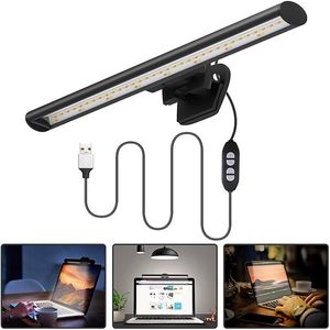 Gadgets LED Light Dimmable USB Screenbar Light For Laptop Computer PC Monitor Screenbar Hanging Lights LCD Monitor Lamp Reading Lighting