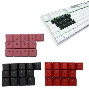 COMBOS DIY Anpassade tangentbordstangenter 13st PBT Backbellit KeyCap med Texture NonSlip -täckning för G915TKL -tangentbord G915 G913