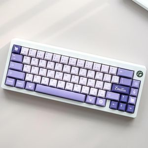 Zubehör GMK Frost Hexenschlüsselkaps PBT -Farbstoff Subbed -Taste CHREY Profile Keycap mit 1.75U 2U -Verschiebung für benutzerdefinierte Tastatur MX Switch