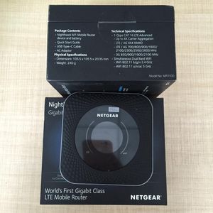 Router Original Unlocked Europe Version Netgear Nighthawk M1 4GX Gigabit LTE Mobile Router WiFi Hotspot EU MR1100+2pcs Antennen