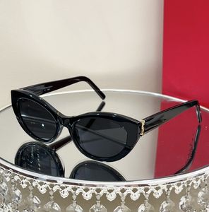 Солнцезащитные очки для женщин высокого качества ysllllls m115 Модельерские очки Классические солнцезащитные очки «кошачий глаз» в оправе с защитой от ультрафиолета 400 очков для вечеринок и праздников